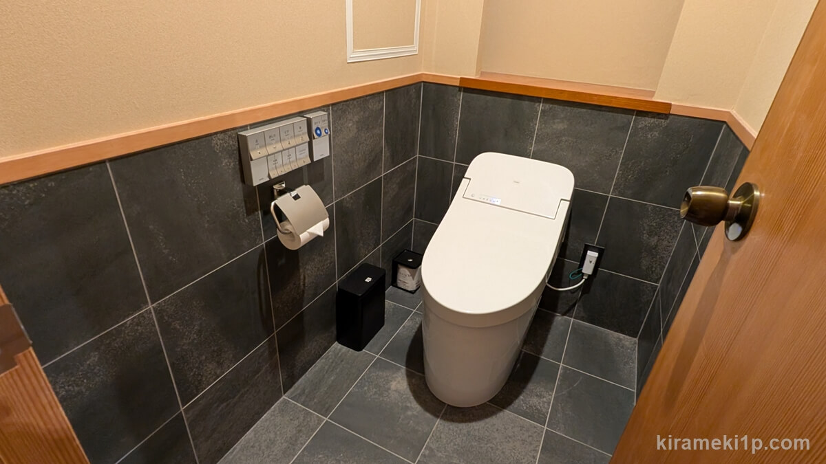トイレも綺麗
