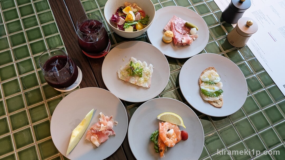 【新宿ホテルランチ】クロスロードキッチンは前菜が豪華レビュー