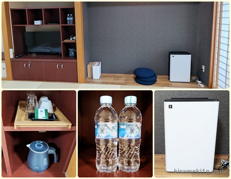 たおや那須塩原の和室(テレビ台)