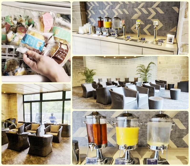 TAOYA那須塩原のラウンジ(湯上り)