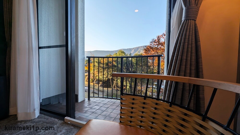 TAOYA箱根の部屋からの景色