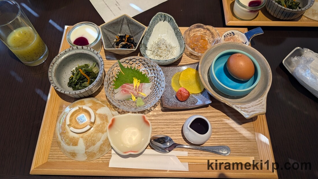 ソラトニワ熱海伊豆山の朝食メニュー